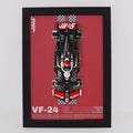 Wall Display For LEGO® MoneyGram Haas F1® Team VF-24 Race Car - 77250