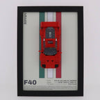 Wand Display Voor LEGO® Ferrari F40 Supercar - 76934