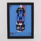Wand Display Voor LEGO® Visa Cash App RB VCARB 01 F1® Racewagen - 77246