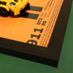 Wall Display For LEGO® Porsche 911 GT3 RS supercar - 77239