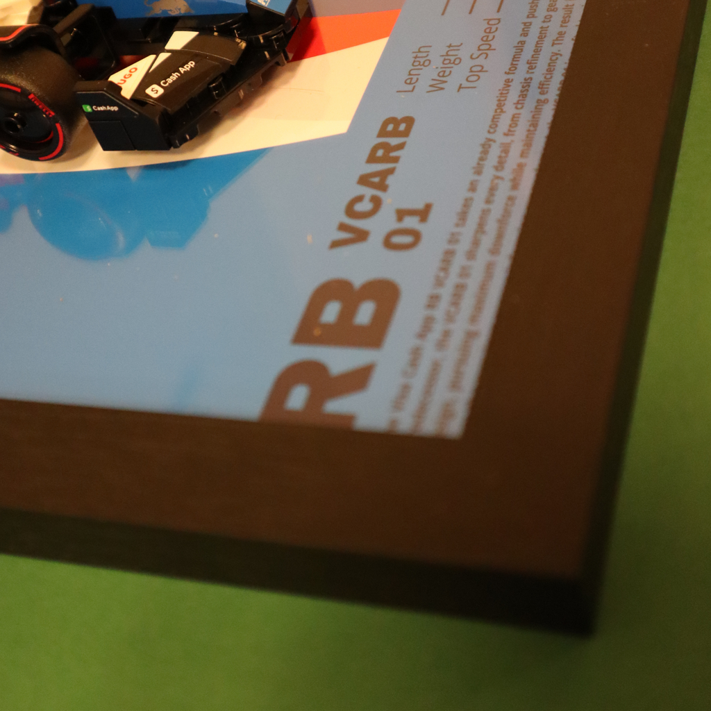 Wand Display Voor LEGO® Visa Cash App RB VCARB 01 F1® Racewagen - 77246
