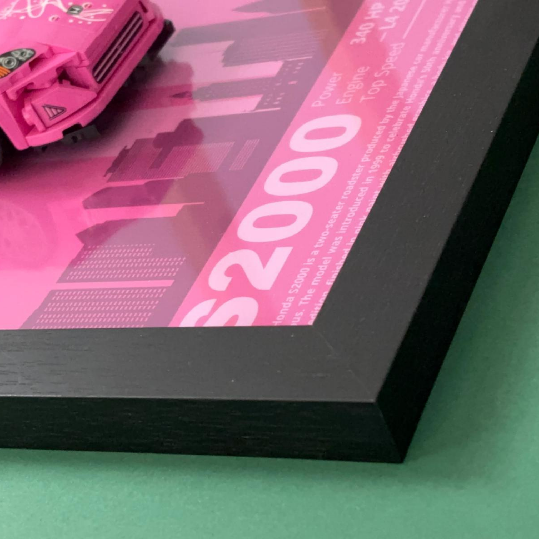 Wand Display Voor LEGO® 2 Fast 2 Furious Honda S2000 - 77241